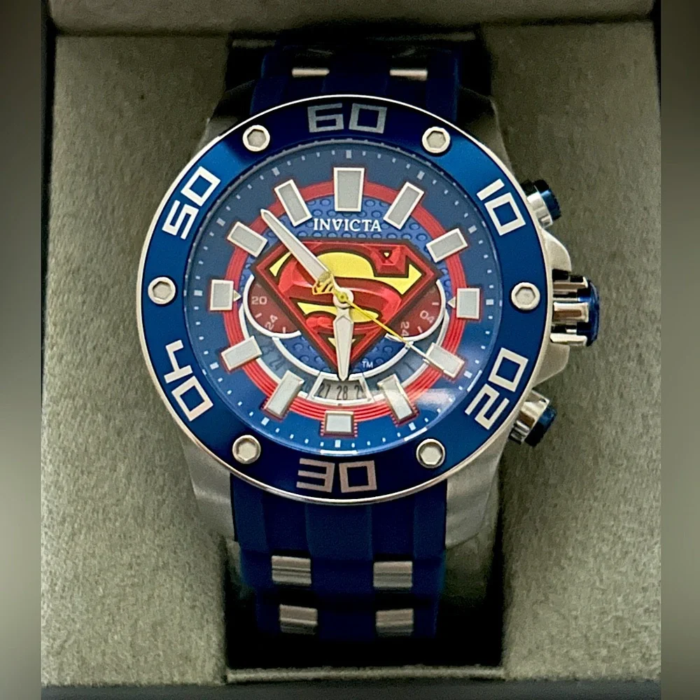 DC Comics Superman Invicta Watch - Picture 3 of 10